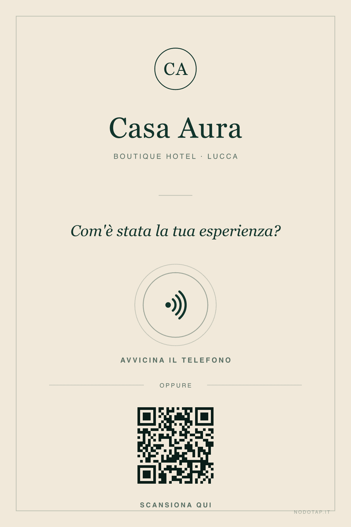 Casa Aura, il NODO MT con la sua grafica
