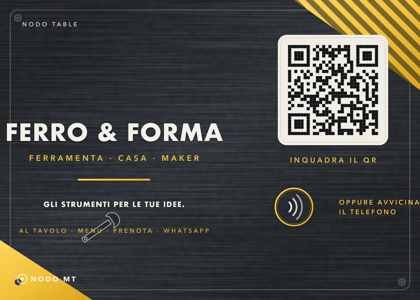 NODO MT Table di Ferro & Forma